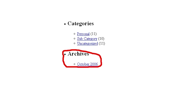 日志归档函数wp_get_archives详解及举例-易模板