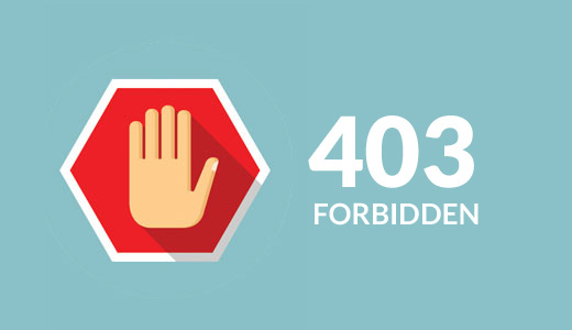 如何修复 WordPress 中的 403 禁止错误-易模板