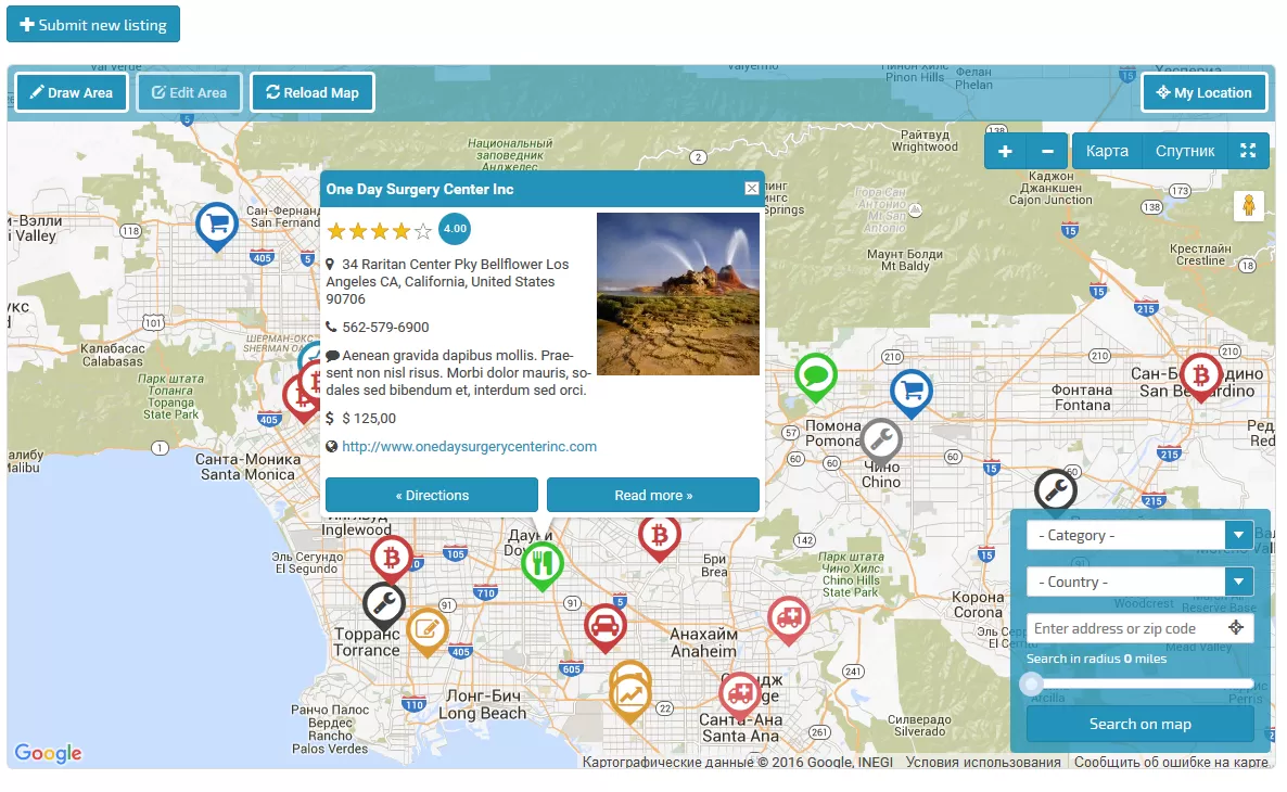 WordPress地图标注插件推荐-MapBox Locator plugin for WordPress-易模板