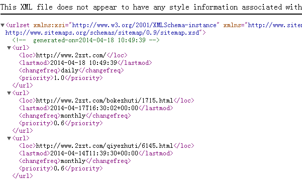 wordpress代码实现网站地图sitemap的html和xml的方法-易模板