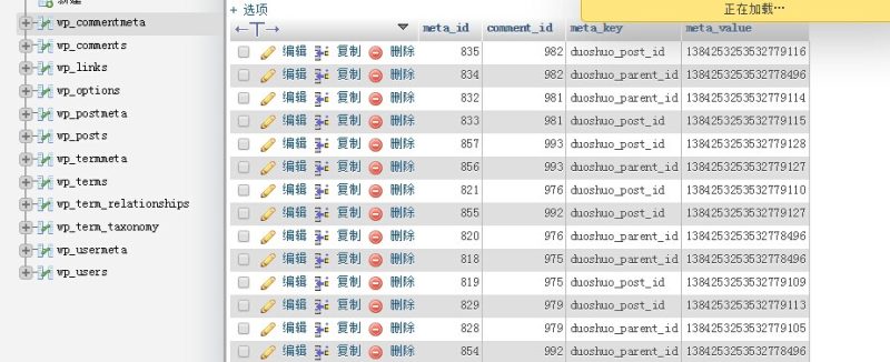 卸载多说，但在数据库还是存在多说的数据表信息-易模板